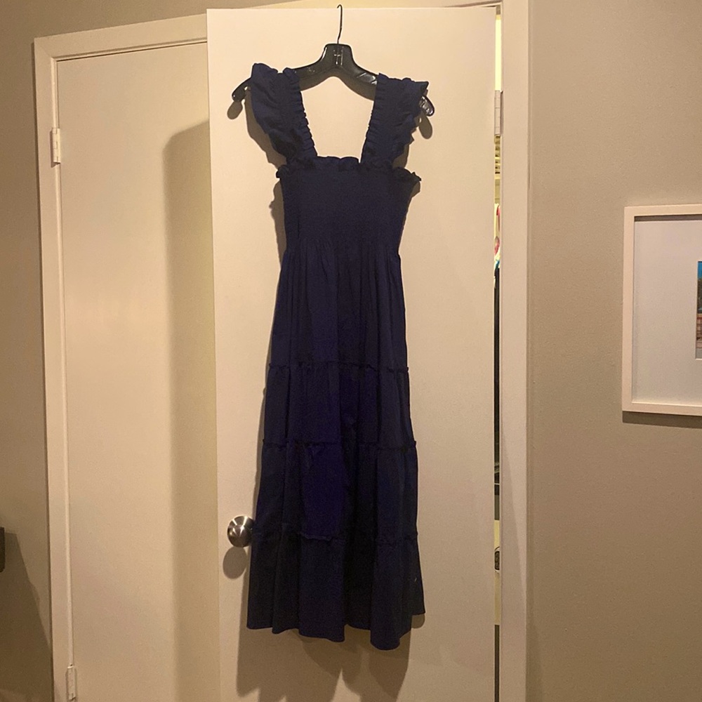 Navy Hill House Ellie Nap Dress XS